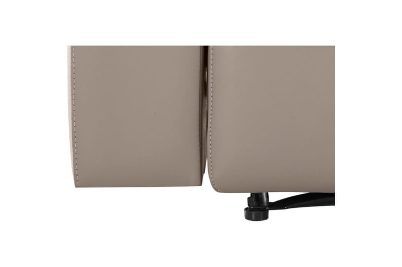 Fåtölj Southbrook Ljusgrå, PU/trä/metall, Manuell vilstol - Ljusgrå, PU/trä/metall, Manuell vilstol - Möbler - Stolar & fåtöljer - Fåtölj - Biofåtölj & reclinerfåtölj