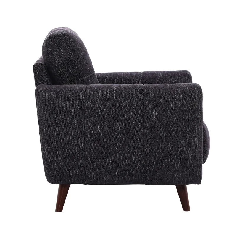 Fåtölj Steve - Mörkgrå - Möbler - Stolar & fåtöljer - Fåtölj - Clubfåtölj