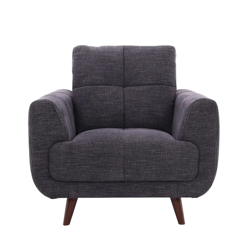 Fåtölj Steve - Mörkgrå - Möbler - Stolar & fåtöljer - Fåtölj - Clubfåtölj