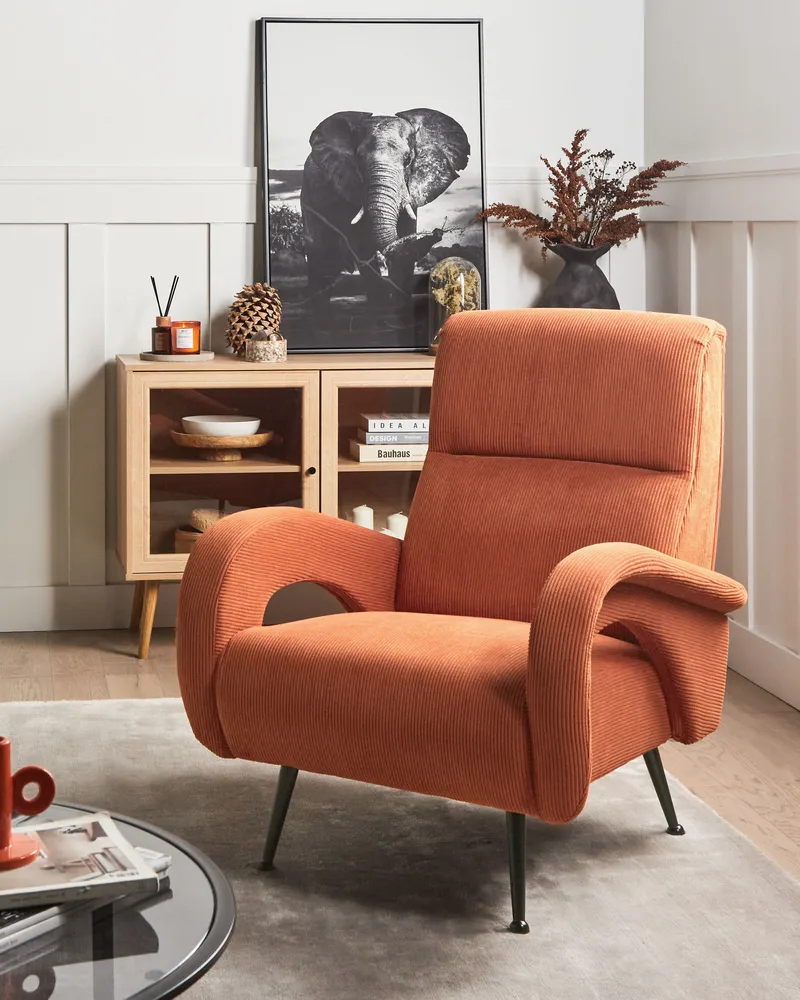 Fåtölj Svalov - Orange - Möbler - Stolar & fåtöljer - Fåtölj