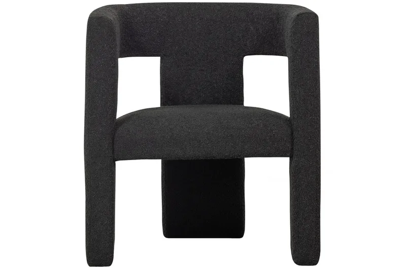 Fåtölj Tiwa - Mörkgrå - Möbler - Stolar & fåtöljer - Fåtölj