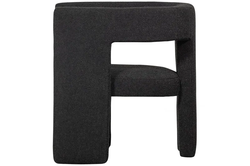 Fåtölj Tiwa - Mörkgrå - Möbler - Stolar & fåtöljer - Fåtölj