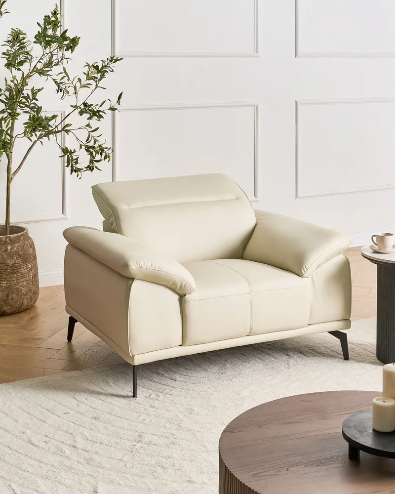 Fåtölj Vejen - Beige - Möbler - Stolar & fåtöljer - Fåtölj - Clubfåtölj
