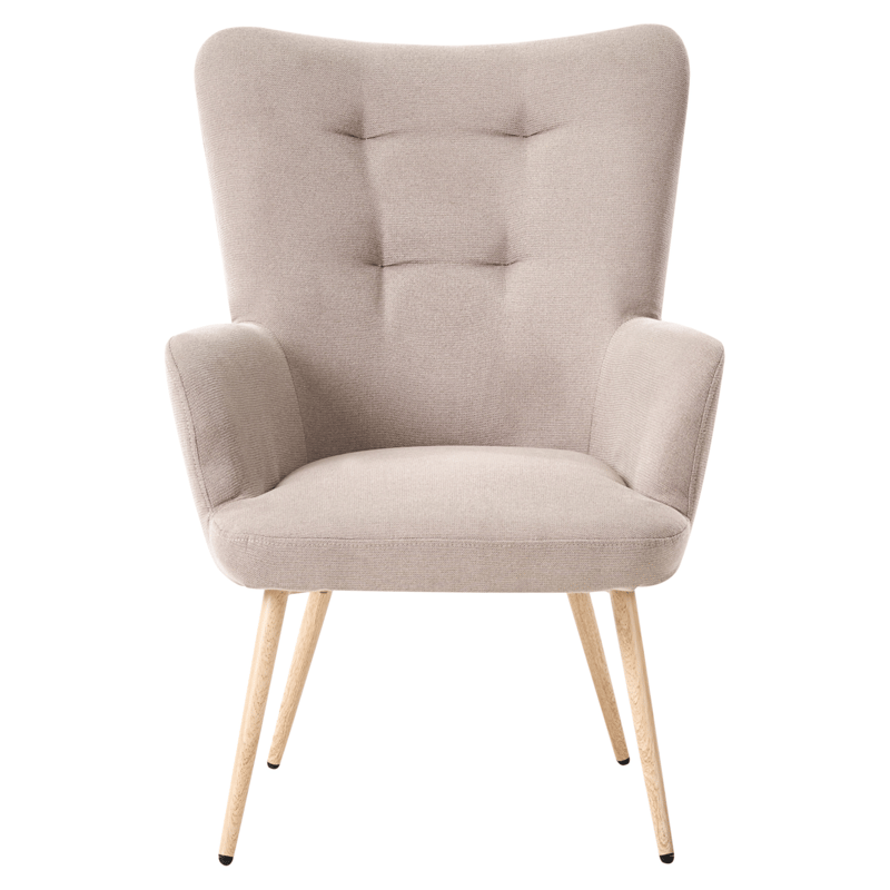 Fåtölj Vejle - Beige - Möbler - Stolar & fåtöljer - Fåtölj - Öronlappsfåtölj
