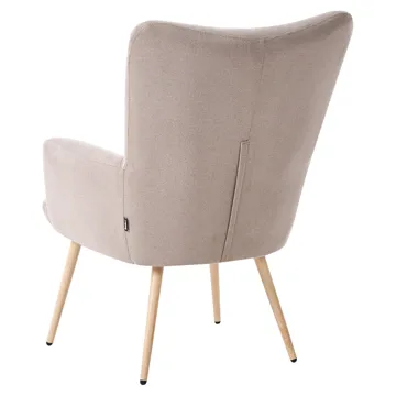 Fåtölj Vejle - Beige - Möbler - Stolar & fåtöljer - Fåtölj - Öronlappsfåtölj