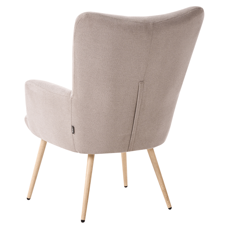 Fåtölj Vejle - Beige - Möbler - Stolar & fåtöljer - Fåtölj - Öronlappsfåtölj
