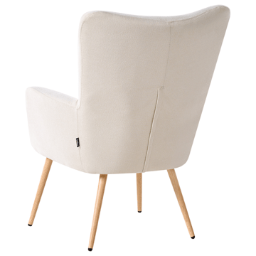Fåtölj Vejle - Ljusbeige - Möbler - Stolar & fåtöljer - Fåtölj - Öronlappsfåtölj