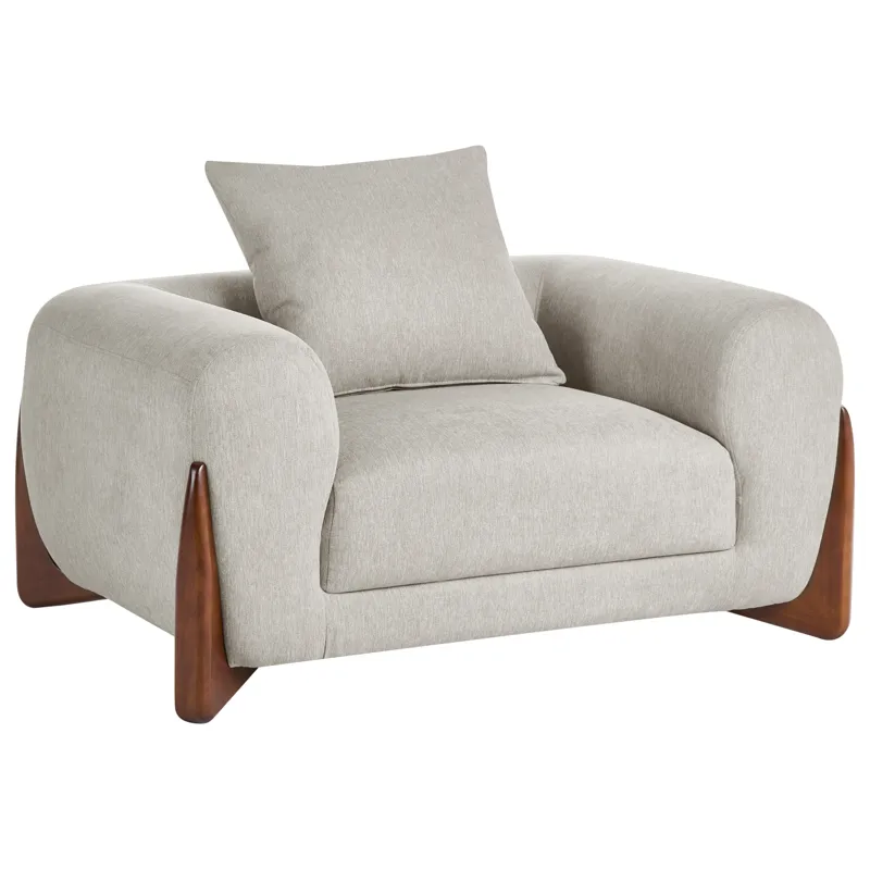 Fåtölj Vinliden, Taupe
