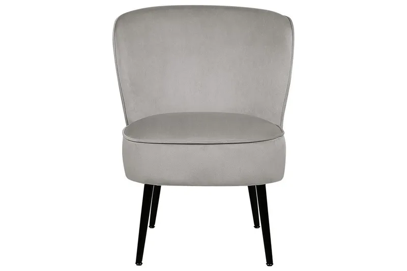 Fåtölj Voss - Grå, svart - Möbler - Stolar & fåtöljer - Fåtölj - Fåtölj utan armstöd
