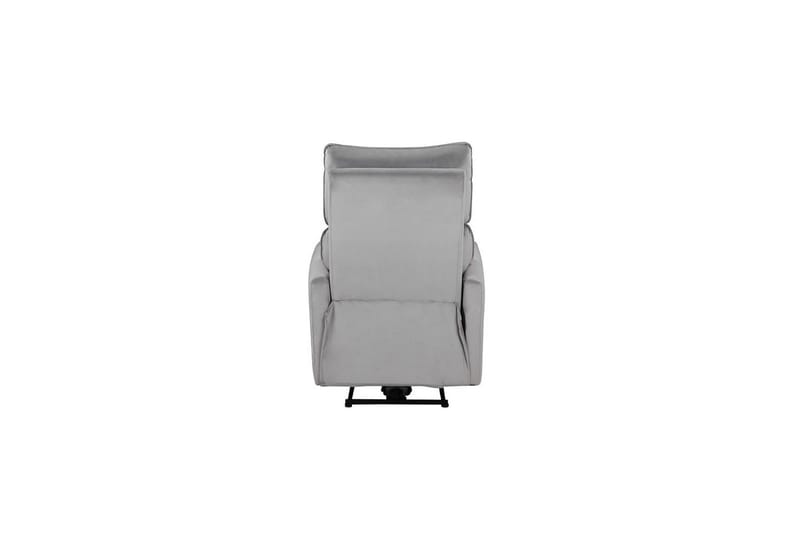 Fåtölj Pineto Grå, Sammet/Metall/Trä - Grå, Sammet/Metall/Trä - Möbler - Stolar & fåtöljer - Fåtölj - Biofåtölj & reclinerfåtölj