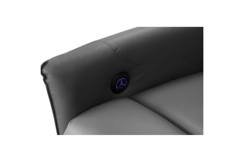 Fåtölj Pineto Antracit, PU/metall/trä - Antracit, PU/metall/trä - Möbler - Stolar & fåtöljer - Fåtölj - Biofåtölj & reclinerfåtölj