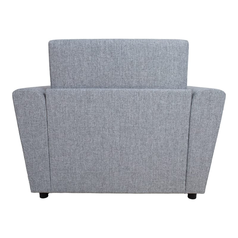 Fåtöljbädd Vesper 150x40xh74 cm, melamin med ekbark - Möbler - Stolar & fåtöljer - Fåtölj - Bäddfåtölj