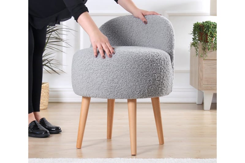 Brookings Fåtölj 48 cm - Grå - Möbler - Stolar & fåtöljer - Fåtölj - Fåtölj utan armstöd