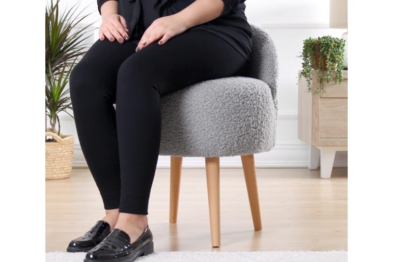 Brookings Fåtölj 48 cm - Grå - Möbler - Stolar & fåtöljer - Fåtölj - Fåtölj utan armstöd