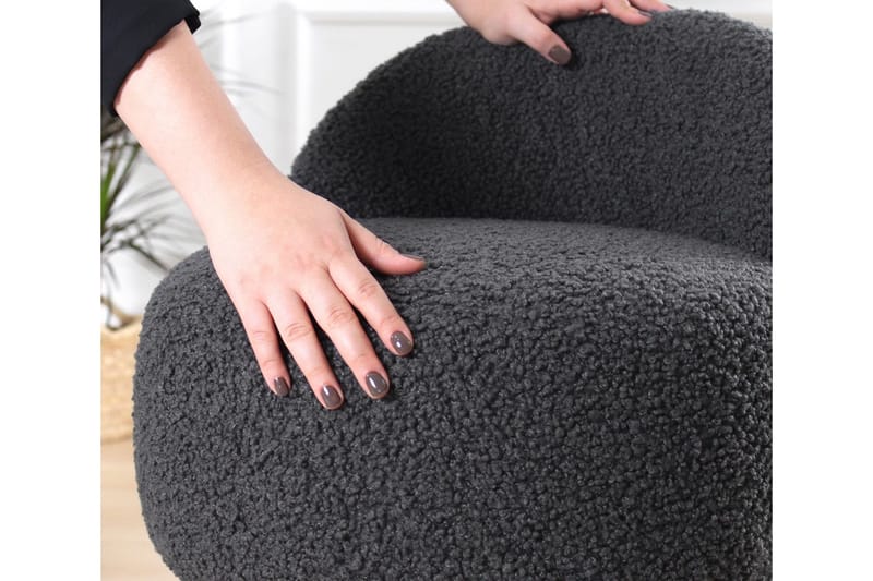 Brookings Fåtölj 48 cm - Mörkgrå - Möbler - Stolar & fåtöljer - Fåtölj - Fåtölj utan armstöd