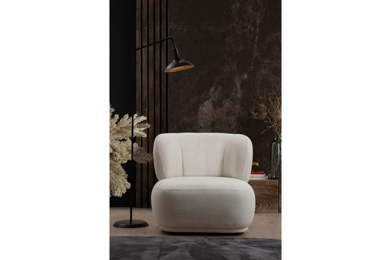 Cassius Fåtölj - Vit - Möbler - Stolar & fåtöljer - Fåtölj - Fåtölj utan armstöd
