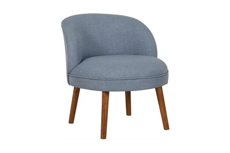 Ciraulo Fåtölj med Armstöd - Blå - Möbler - Stolar & fåtöljer - Fåtölj - Fåtölj utan armstöd