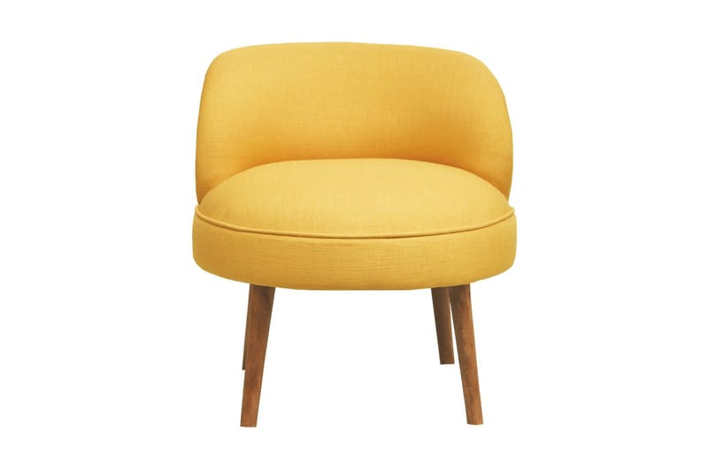 Ciraulo Fåtölj med Armstöd - Gul - Möbler - Stolar & fåtöljer - Fåtölj - Fåtölj utan armstöd