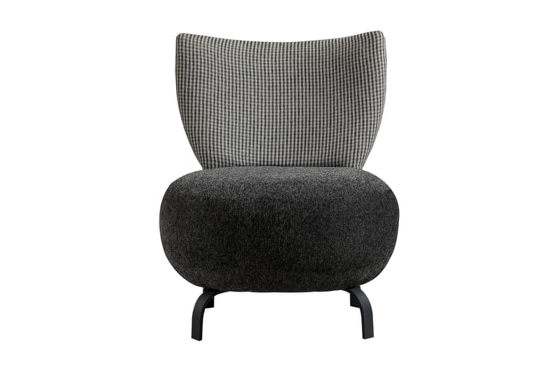 Lolya Fåtölj - Antracit/Natur - Möbler - Stolar & fåtöljer - Fåtölj - Fåtölj utan armstöd