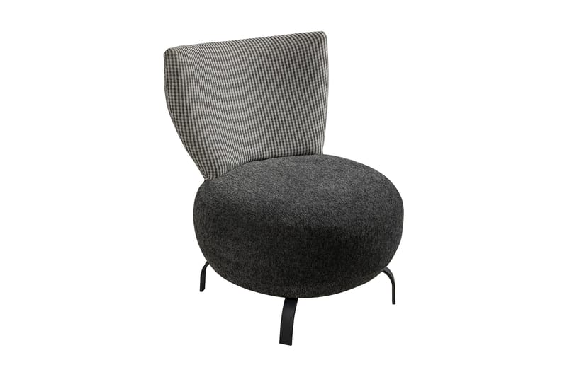Lolya Fåtölj - Antracit/Natur - Möbler - Stolar & fåtöljer - Fåtölj - Fåtölj utan armstöd