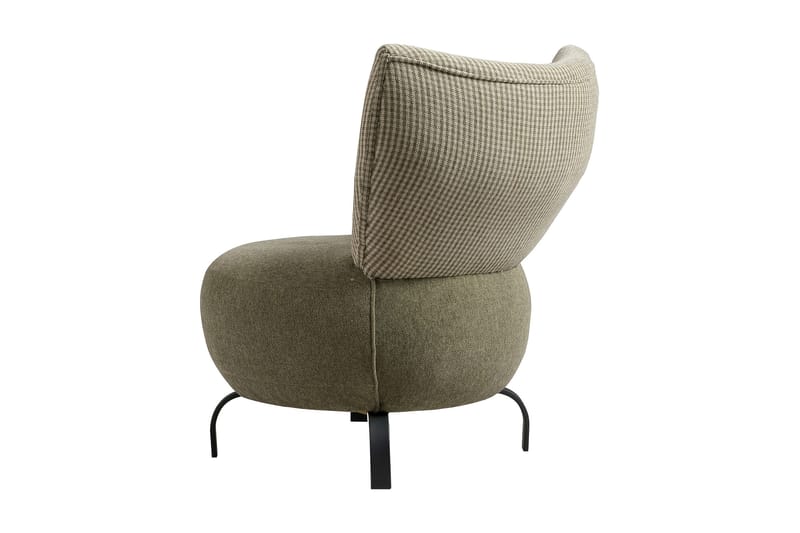 Lolya Fåtölj - Grön/Svart - Möbler - Stolar & fåtöljer - Fåtölj - Fåtölj utan armstöd