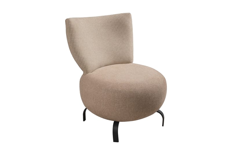 Lolya Fåtölj - Krämvit/Natur - Möbler - Stolar & fåtöljer - Fåtölj - Fåtölj utan armstöd