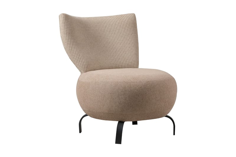 Lolya Fåtölj - Krämvit/Natur - Möbler - Stolar & fåtöljer - Fåtölj - Fåtölj utan armstöd