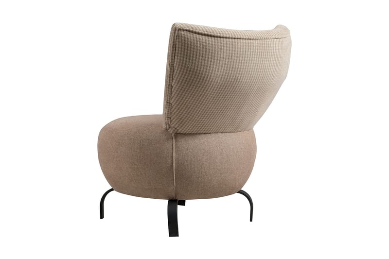 Lolya Fåtölj - Krämvit/Svart - Möbler - Stolar & fåtöljer - Fåtölj - Fåtölj utan armstöd