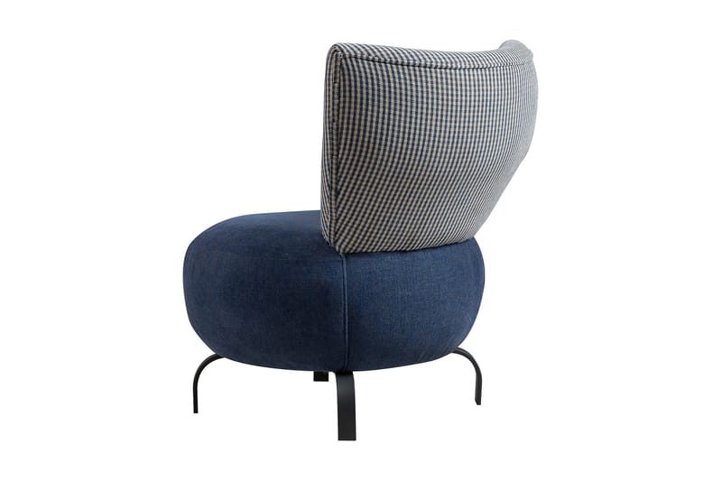 Lolya Fåtölj - Mörkblå/Svart - Möbler - Stolar & fåtöljer - Fåtölj - Fåtölj utan armstöd