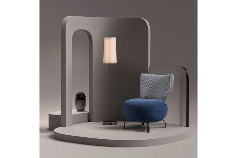 Lolya Fåtölj - Mörkblå/Svart - Möbler - Stolar & fåtöljer - Fåtölj - Fåtölj utan armstöd