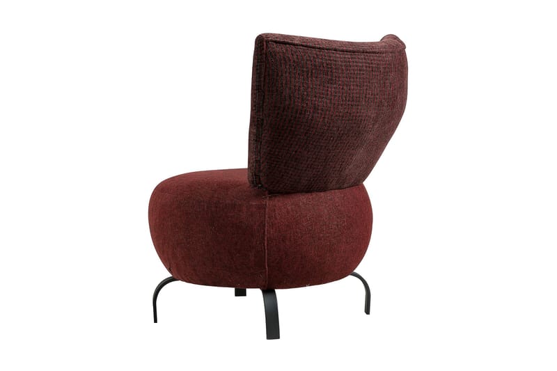 Lolya Fåtölj - Röd/Svart - Möbler - Stolar & fåtöljer - Fåtölj - Fåtölj utan armstöd