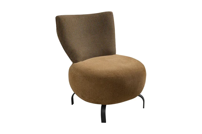 Lolya Fåtölj - Senapsgul/Natur - Möbler - Stolar & fåtöljer - Fåtölj - Fåtölj utan armstöd