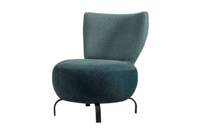 Lolya Fåtölj - Turkos/Natur - Möbler - Stolar & fåtöljer - Fåtölj - Fåtölj utan armstöd