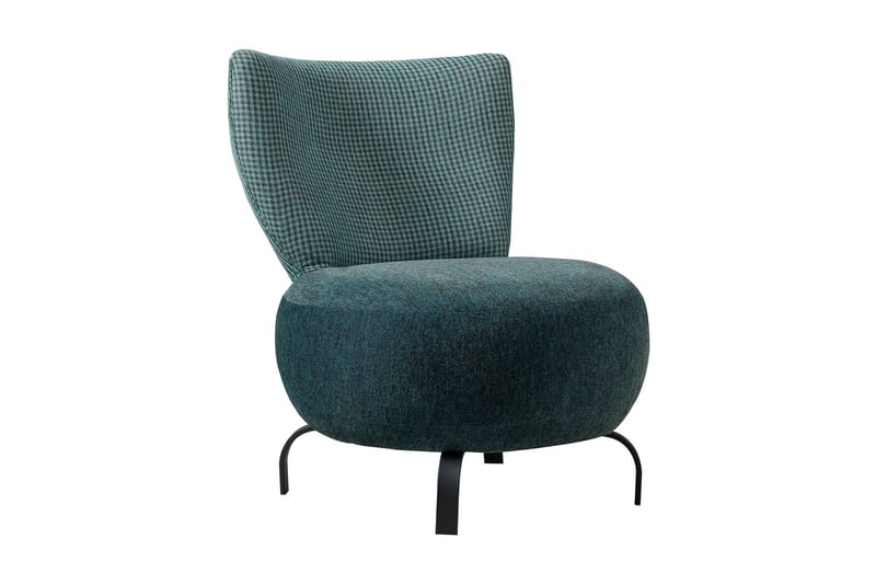 Lolya Fåtölj - Turkos/Natur - Möbler - Stolar & fåtöljer - Fåtölj - Fåtölj utan armstöd