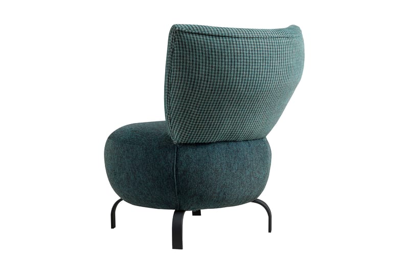 Lolya Fåtölj - Turkos/Svart - Möbler - Stolar & fåtöljer - Fåtölj - Fåtölj utan armstöd