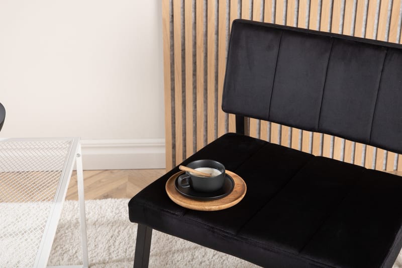 Monett Fåtölj - Svart - Möbler - Stolar & fåtöljer - Fåtölj - Fåtölj utan armstöd