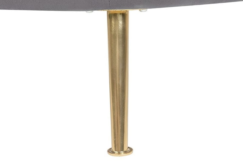 Rickli Fåtölj Sammet - Grå - Möbler - Stolar & fåtöljer - Fåtölj - Fåtölj utan armstöd