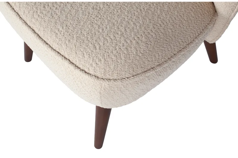 Serra Fåtölj - Krämvit|Boucle - Möbler - Stolar & fåtöljer - Fåtölj - Fåtölj utan armstöd