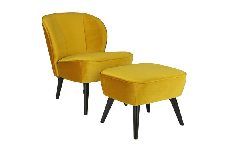 Serra Fåtölj - Ockra - Möbler - Stolar & fåtöljer - Fåtölj - Fåtölj utan armstöd