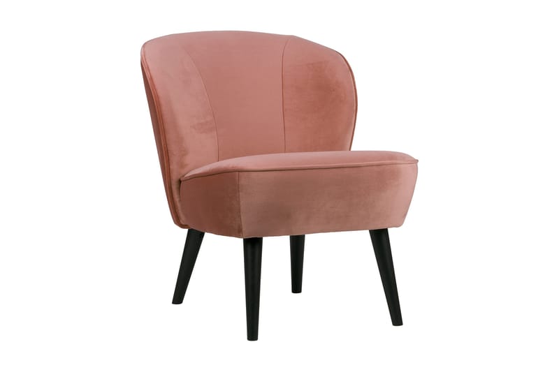 Serra Sammetsfåtölj, Rosa