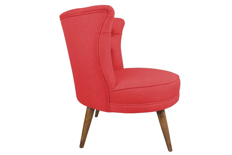 Vollbracht Fåtölj utan Armstöd - Röd - Möbler - Stolar & fåtöljer - Fåtölj - Fåtölj utan armstöd