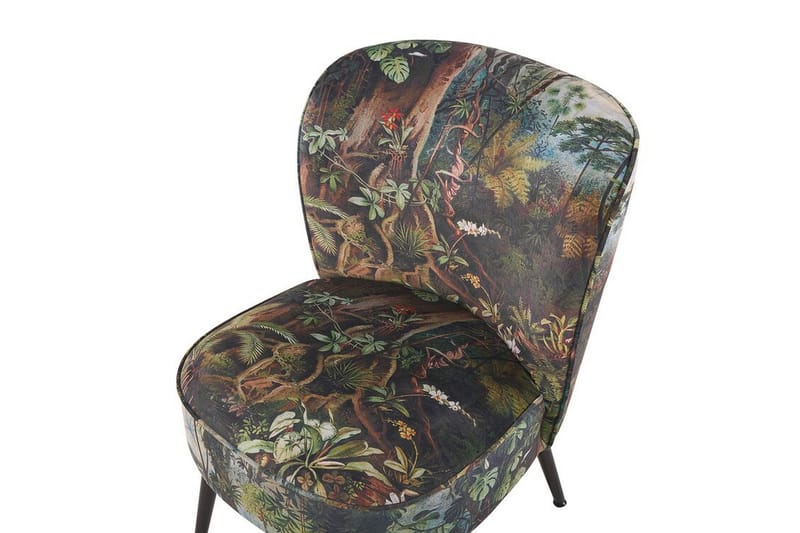 Vossem Fåtölj Djungelmönster - Mörkgrön - Möbler - Stolar & fåtöljer - Fåtölj - Fåtölj utan armstöd