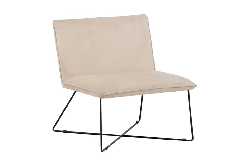 X Fåtölj, Beige