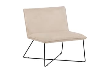 X Fåtölj - Beige - Möbler - Stolar & fåtöljer - Fåtölj - Fåtölj utan armstöd