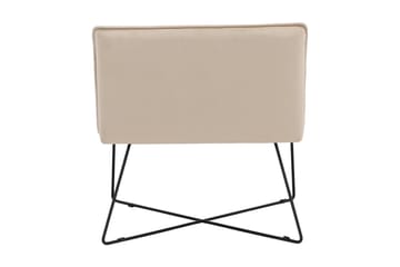 X Fåtölj - Beige - Möbler - Stolar & fåtöljer - Fåtölj - Fåtölj utan armstöd