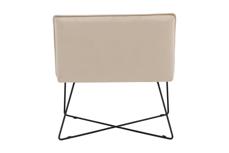 X Fåtölj - Beige - Möbler - Stolar & fåtöljer - Fåtölj - Fåtölj utan armstöd