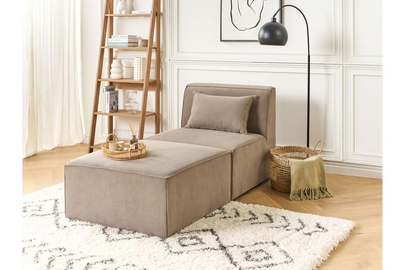 Fabjerg Schäslong 83 cm - Beige - Möbler - Stolar & fåtöljer - Fåtölj - Schäslongfåtölj & divanfåtölj