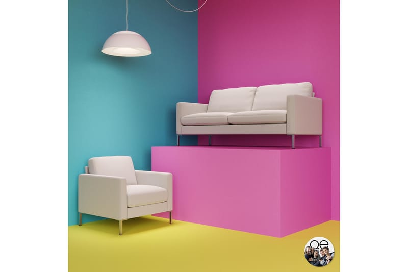 Fabry Fåtölj Vit - Queer Eye - Möbler - Stolar & fåtöljer - Fåtölj