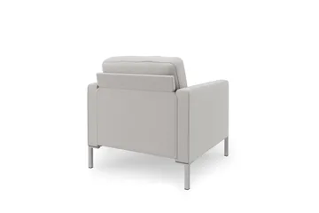 Fabry Modern Fåtölj i Tyg - Ljusgrå - Möbler - Stolar & fåtöljer - Fåtölj