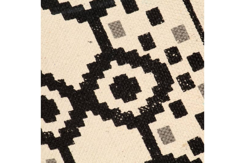 Fladdermusfåtölj kanvas med mönster - Vit - Fåtölj